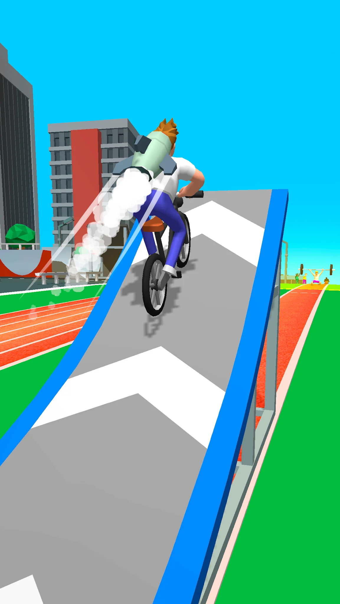 Captura de tela de Bike Hop: Piloto Louco de BMX 1