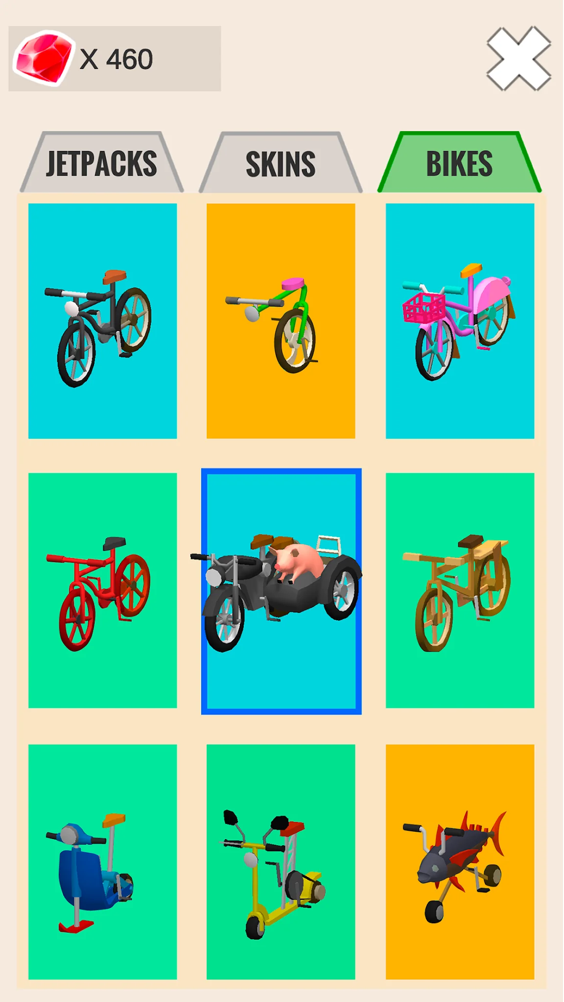 Captura de tela de Bike Hop: Piloto Louco de BMX 2