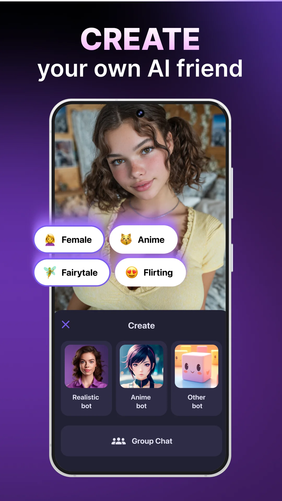 Botify AI: Chatbot & Companion स्क्रीनशॉट 3