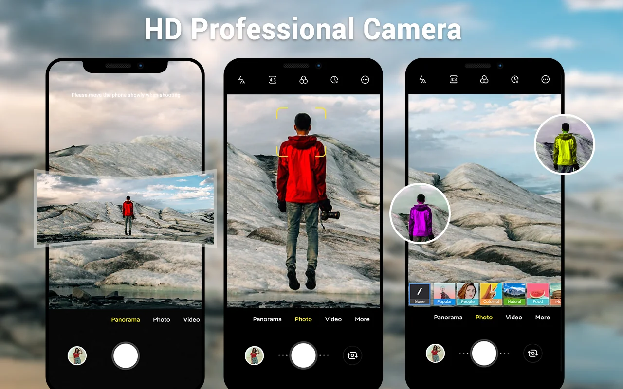 Capture d\'écran 1 de Caméra pour Android