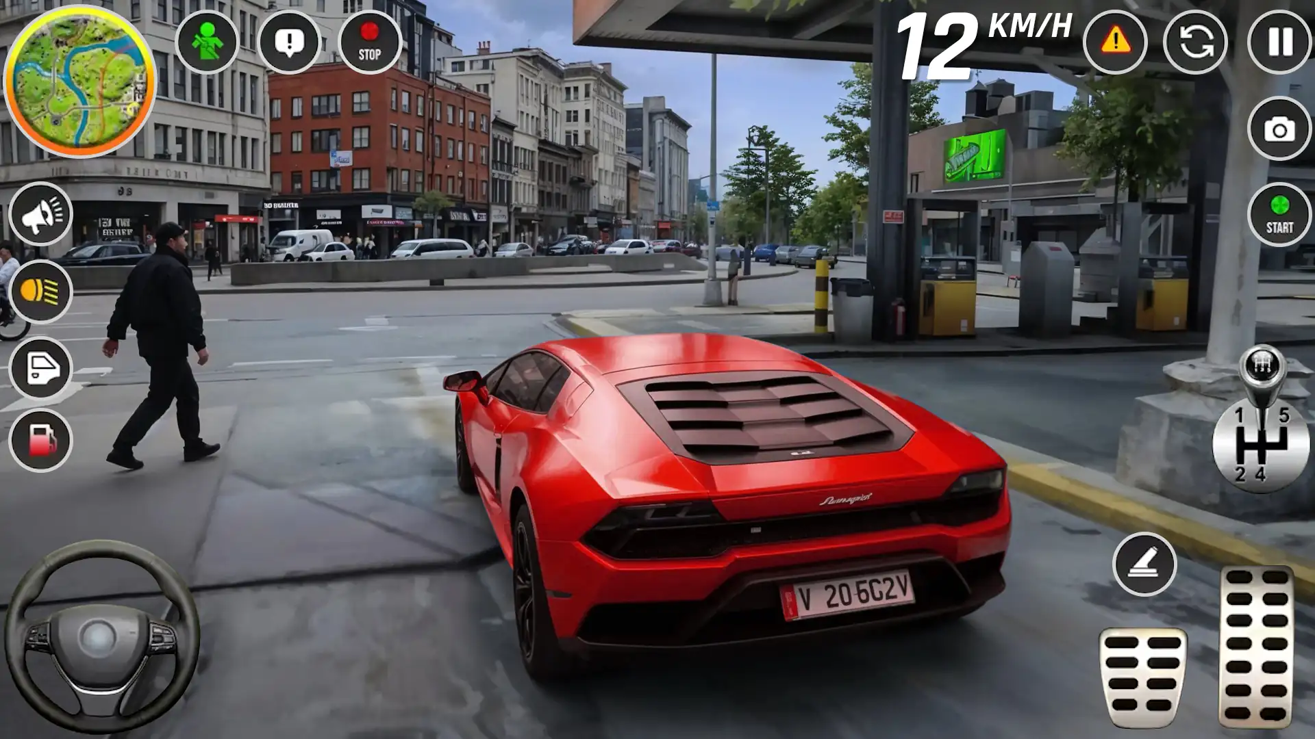 Car Driving City 3D Simulator ekran görüntüsü 3