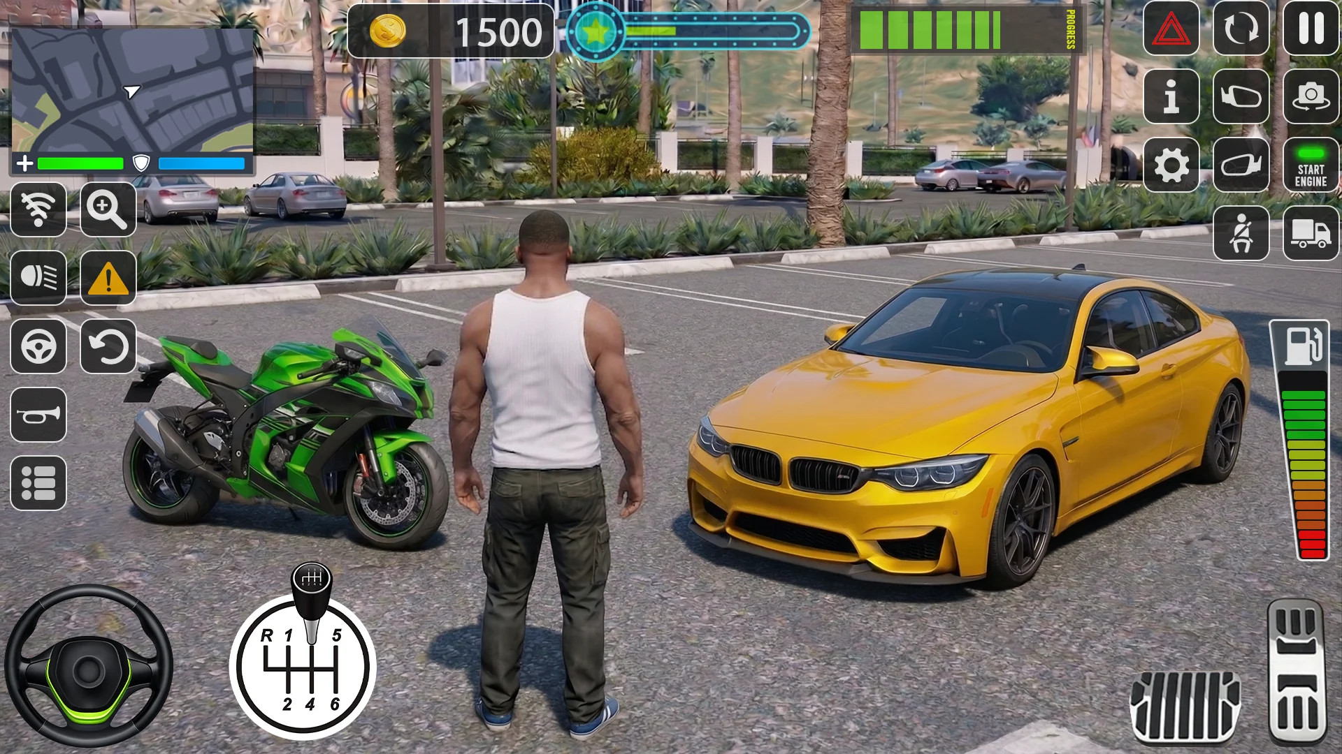 City Miami Gangster Crime Sim скриншот 1
