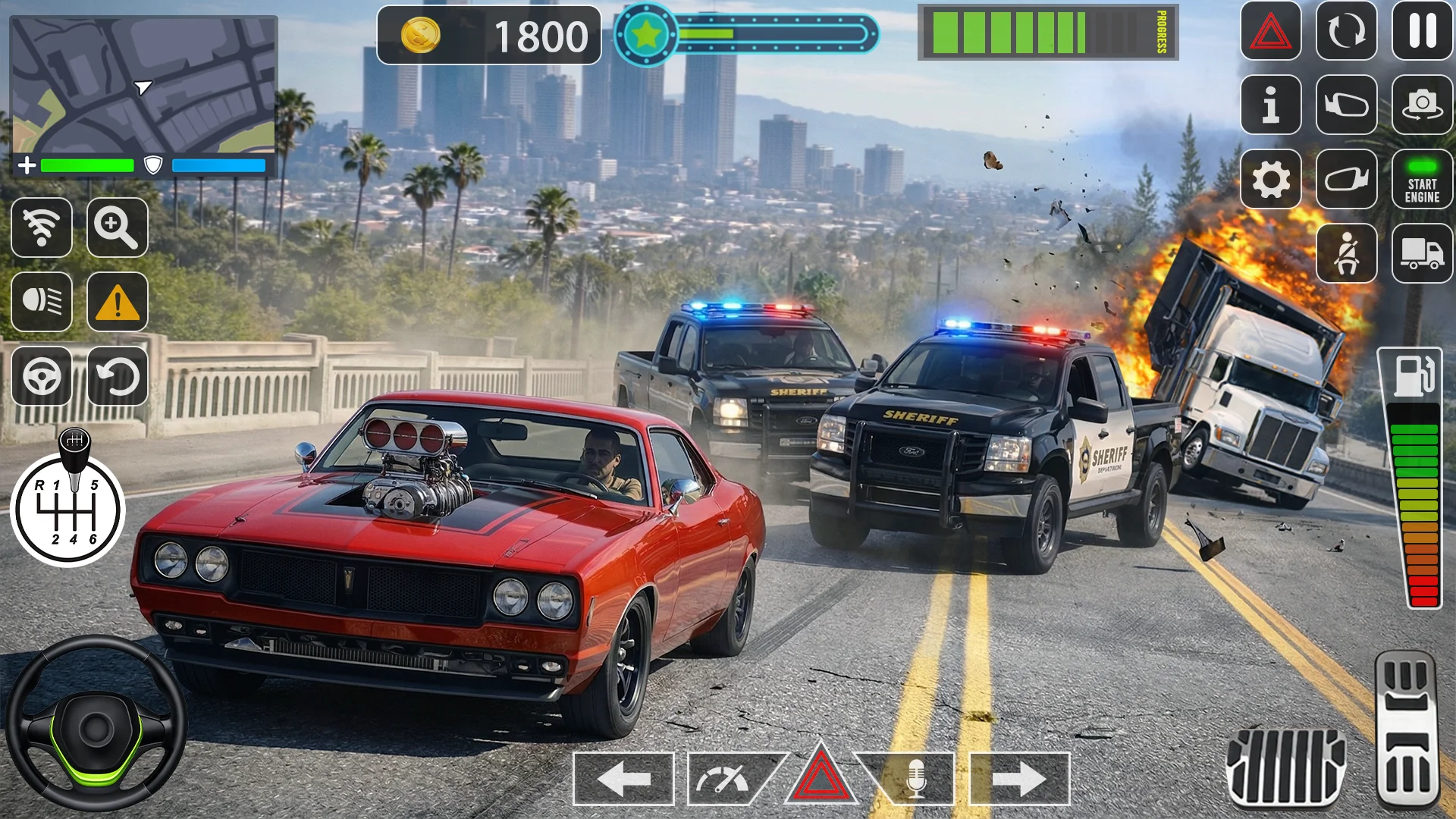 City Miami Gangster Crime Sim скриншот 4