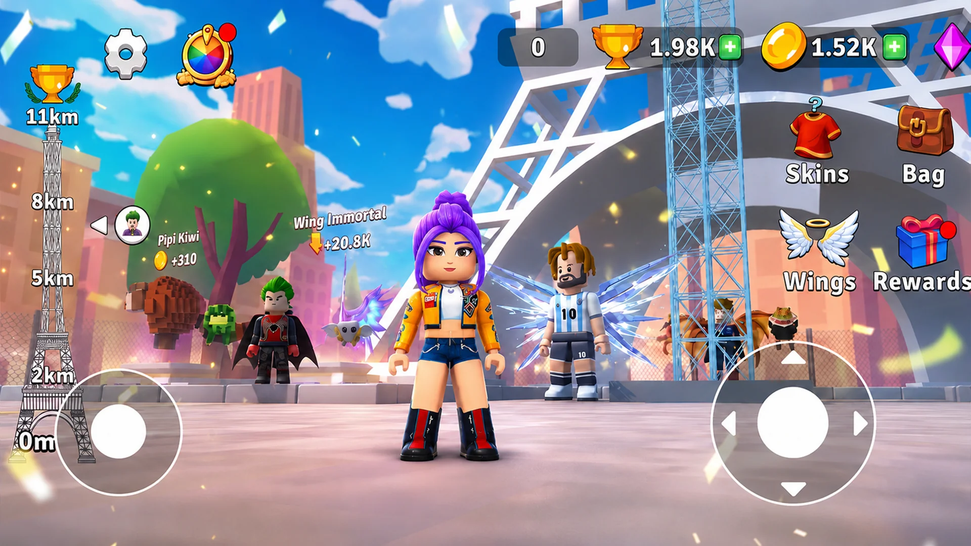 Captura de tela de Climb & Jump: Obby 3D Tower 3