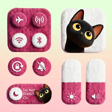 Control Widget: Theme & Panels Иконка