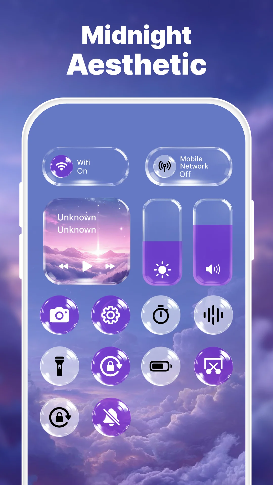 Control Widget: Theme & Panels скриншот 1