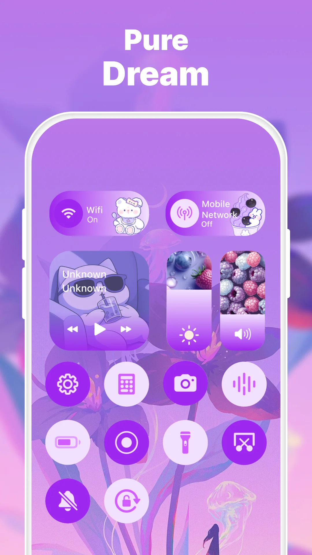 Control Widget: Theme & Panels скриншот 5