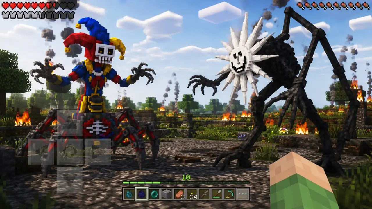 Craft Battle: Block Wars ekran görüntüsü 3