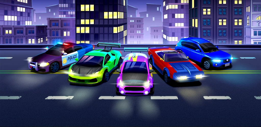 Crazy Rush 3D: Race Master لعبة غلاف فني للأندرويد
