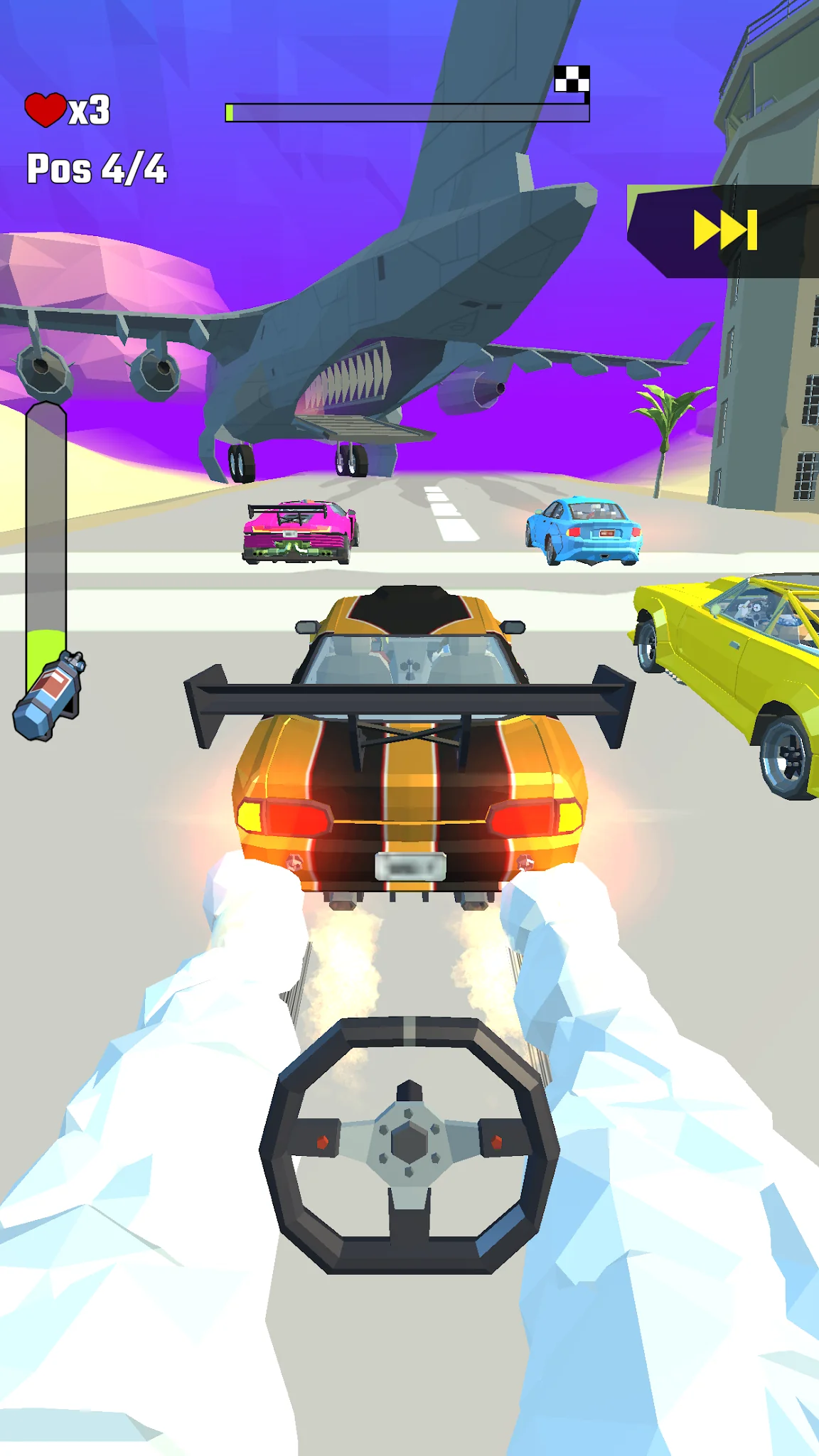 لقطة شاشة 7 لـ Crazy Rush 3D: Race Master