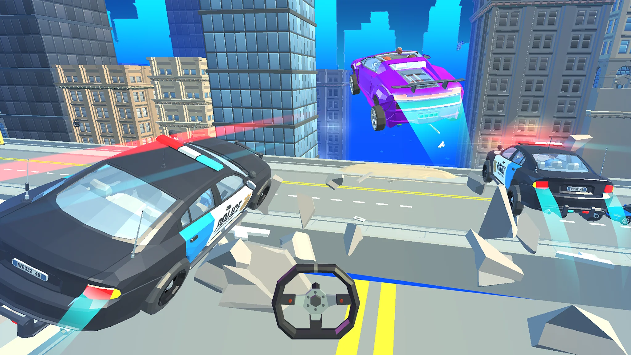 لقطة شاشة 8 لـ Crazy Rush 3D: Race Master