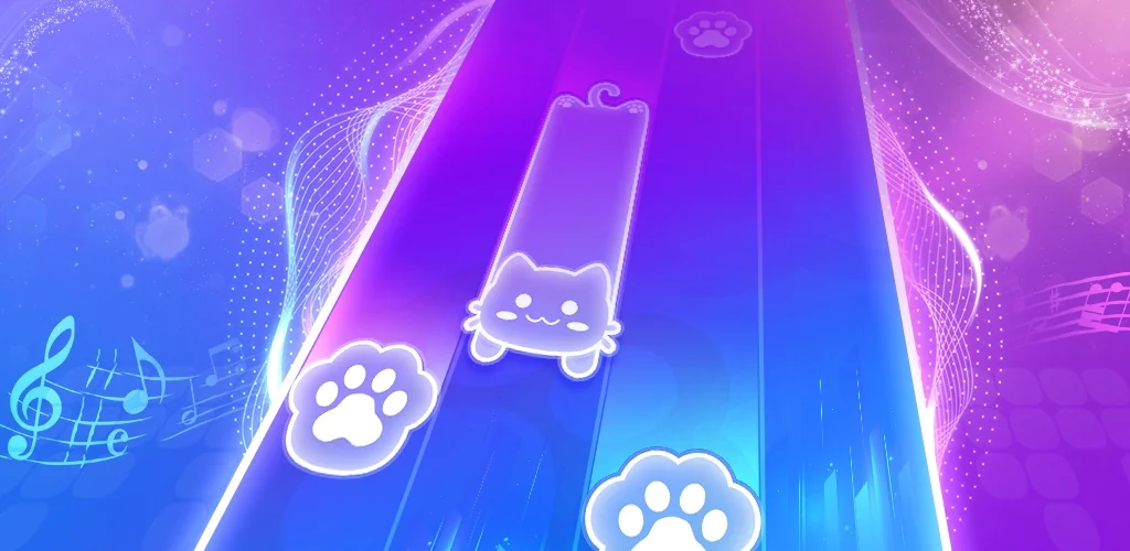 Carátula del Dreameow Tiles: Rhythm Cat juego para Android