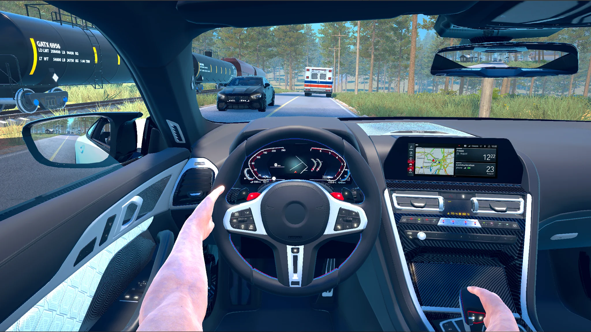 Captura de tela de Driving School Simulator 1