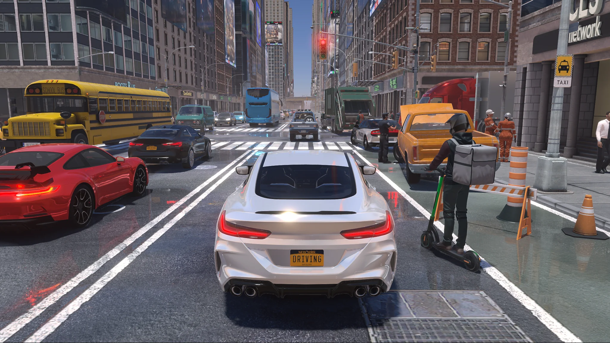 Captura de tela de Driving School Simulator 8