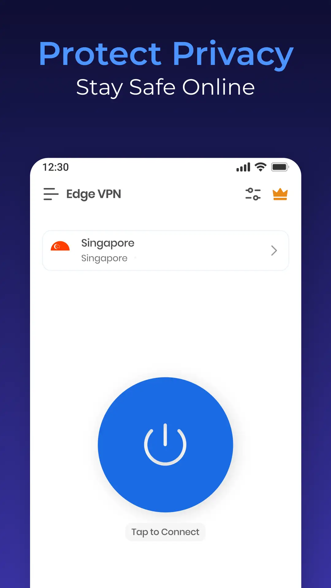 Edge VPN – Simple & Fast скриншот 3