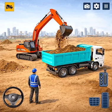 Excavator: City Construction Simge