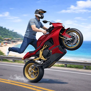 Extreme Bike Stunt Wheelie Pro Icône
