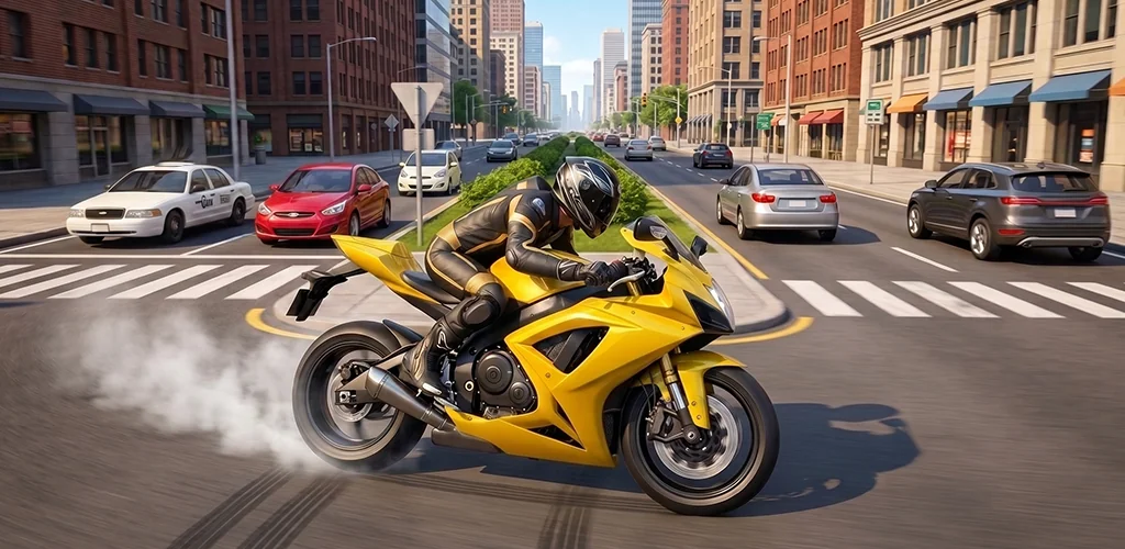 Extreme Bike Wheelie 3D 游戏 Android 封面艺术