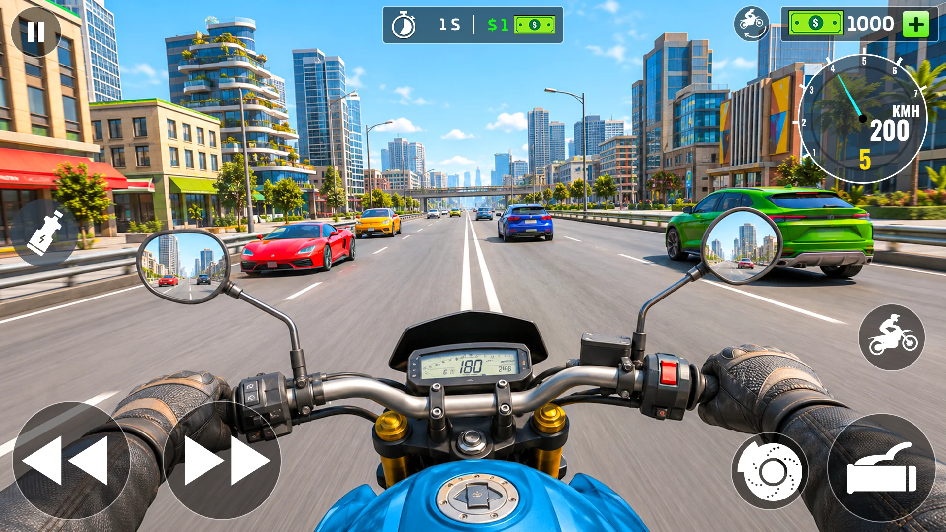 Extreme Bike Wheelie 3D 截图 6
