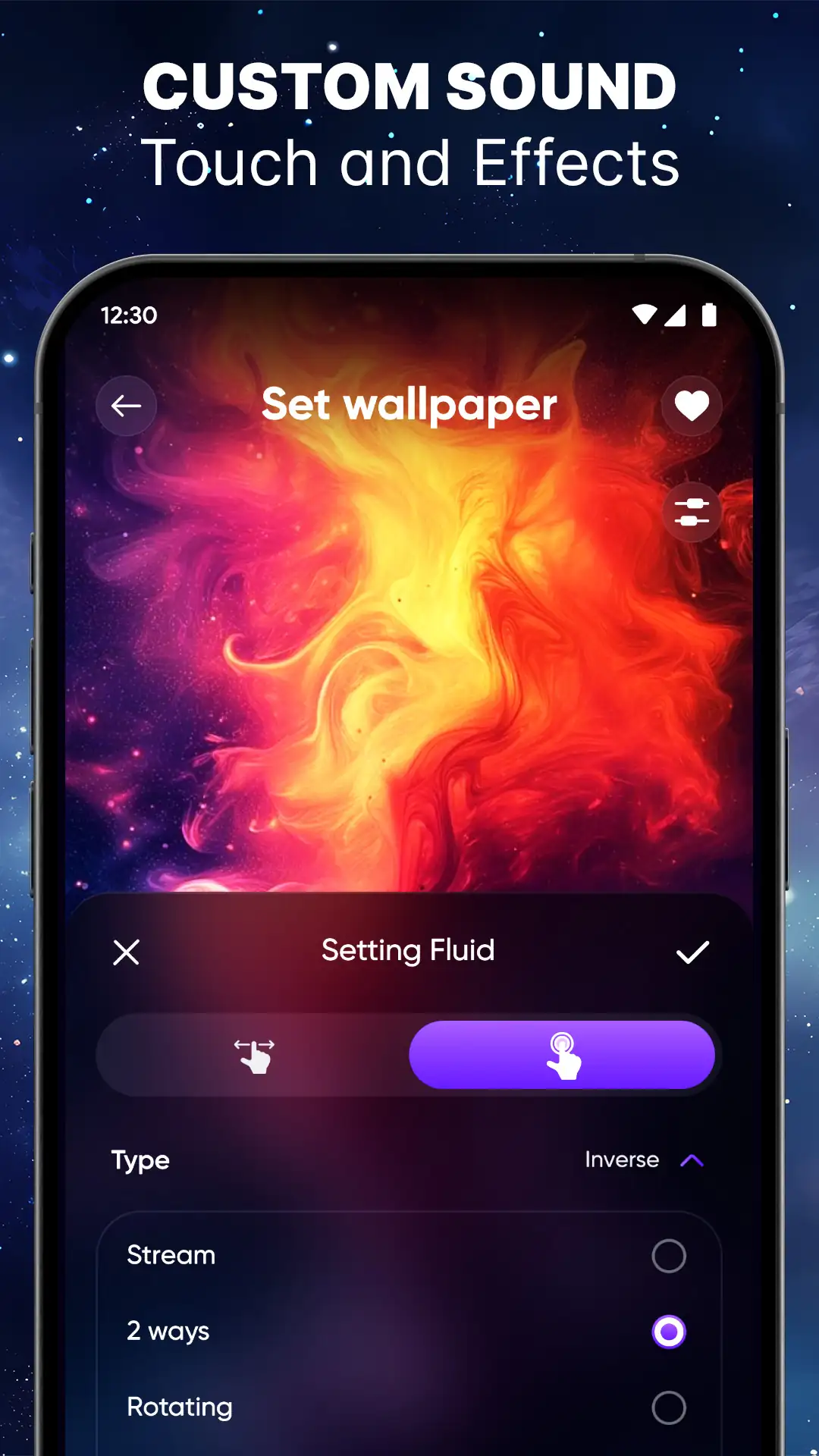 Fluid Magic: 4D Live Wallpaper скриншот 5