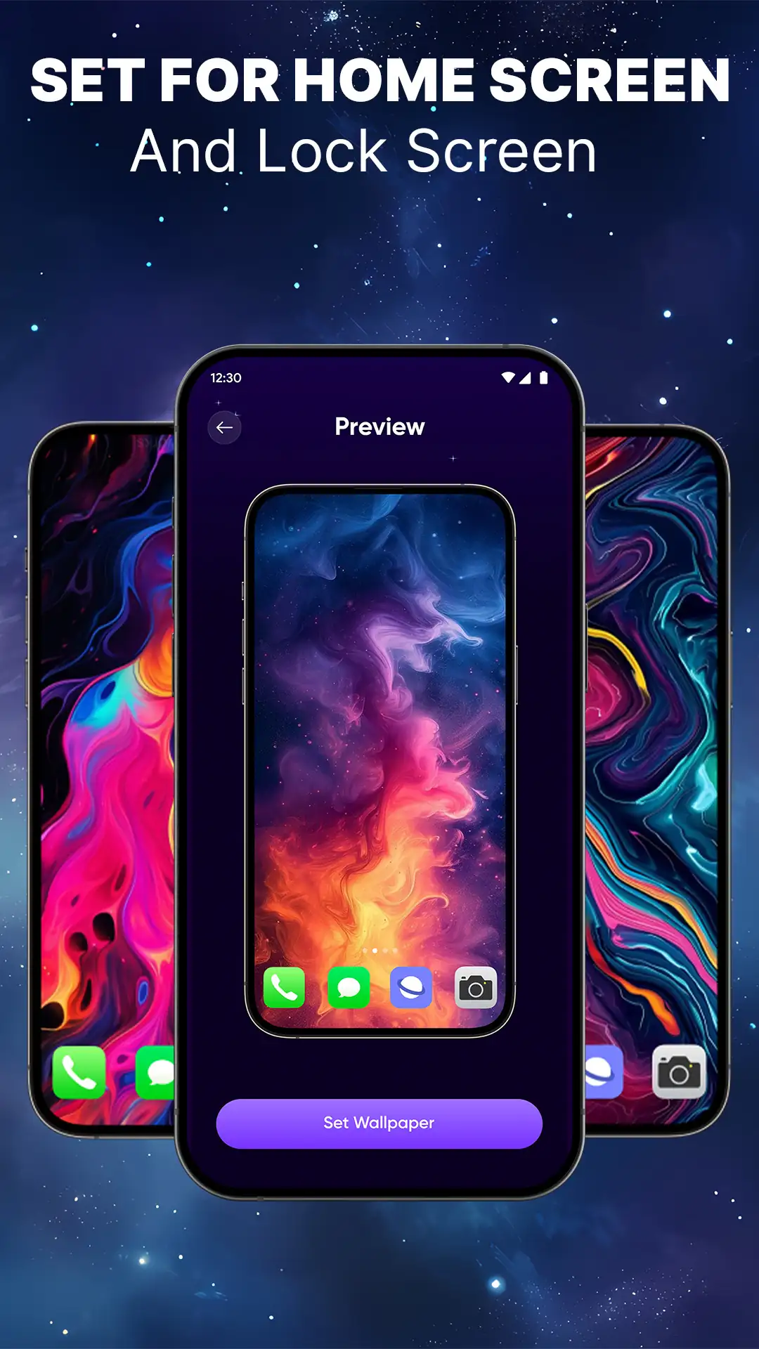 Fluid Magic: 4D Live Wallpaper скриншот 6