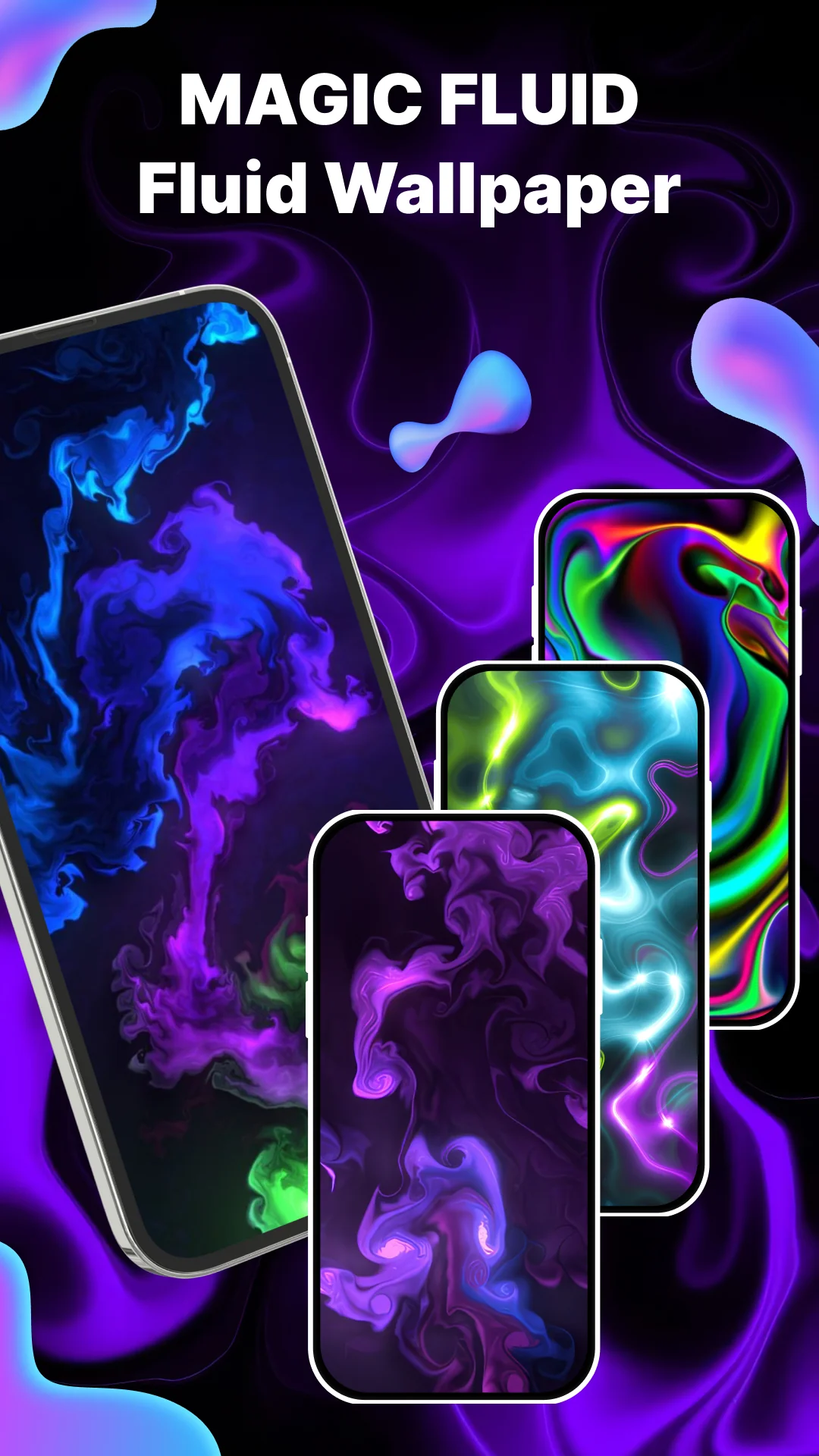 Fluid Wallpaper - Relax Slime ekran görüntüsü 1