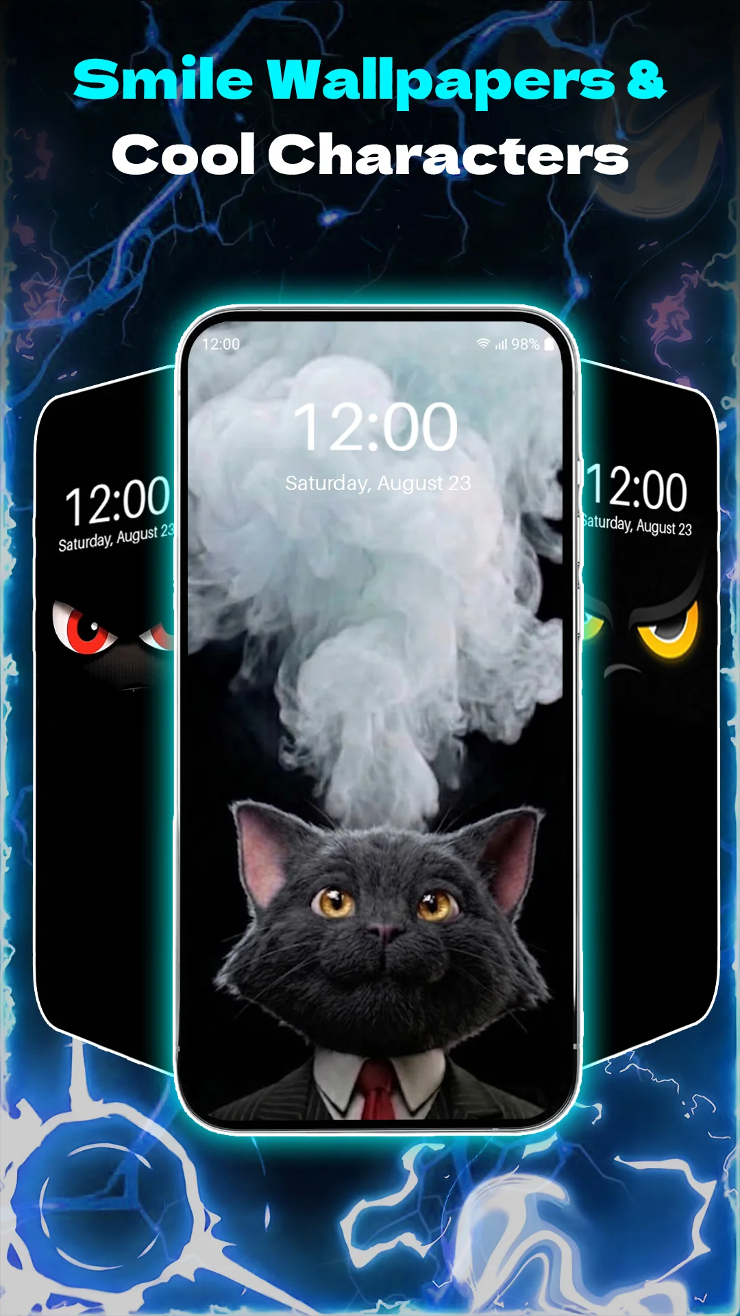Funny Smile Live Wallpaper 截图 1