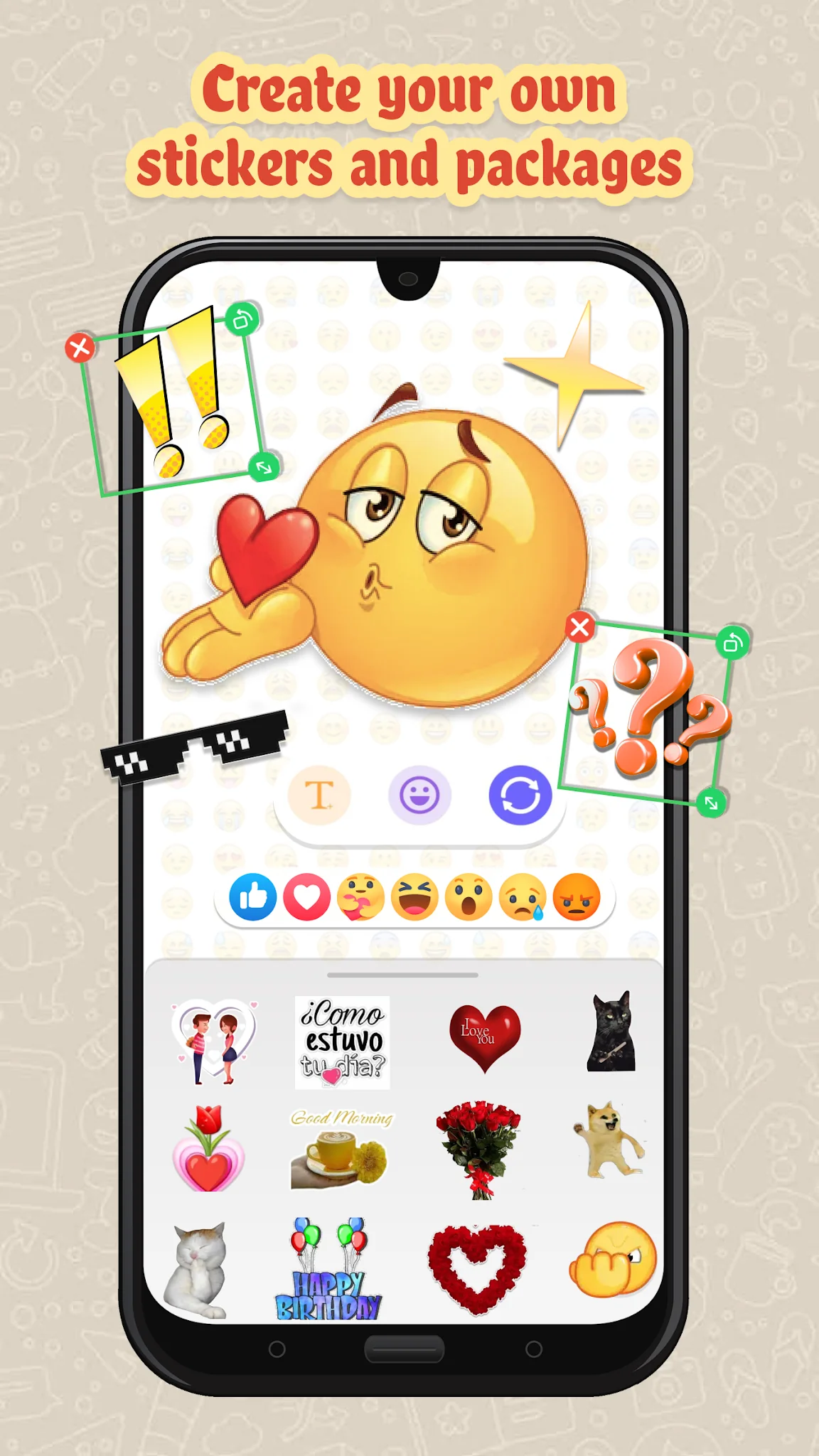 HD Sticker&Pack WAStickersApps screenshot 3