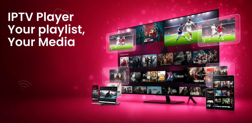 Arte de capa do IPTV Online Player: Live TV aplicativo para Android
