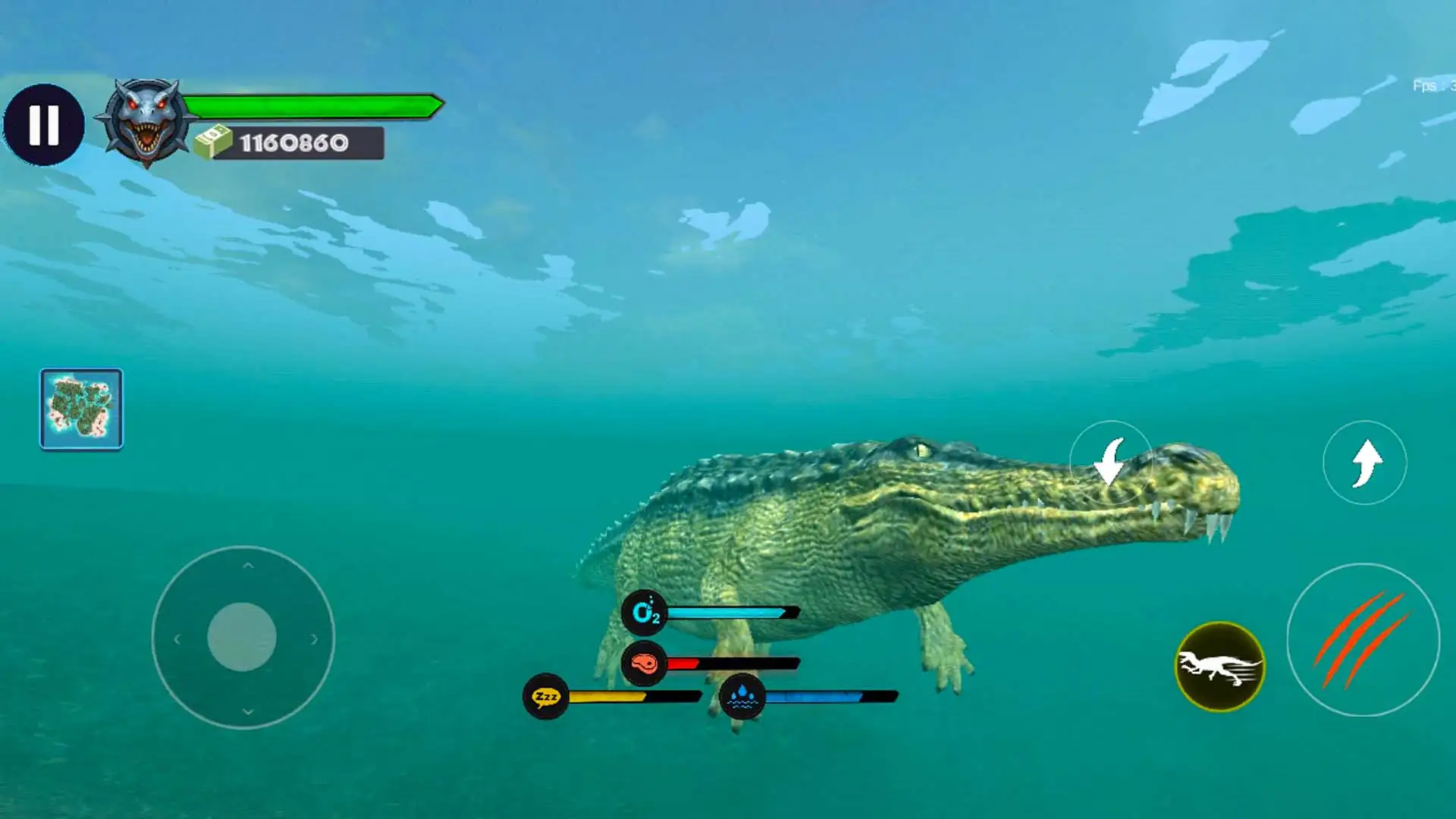 Jurassic Clash Primal Dino Sim screenshot 1