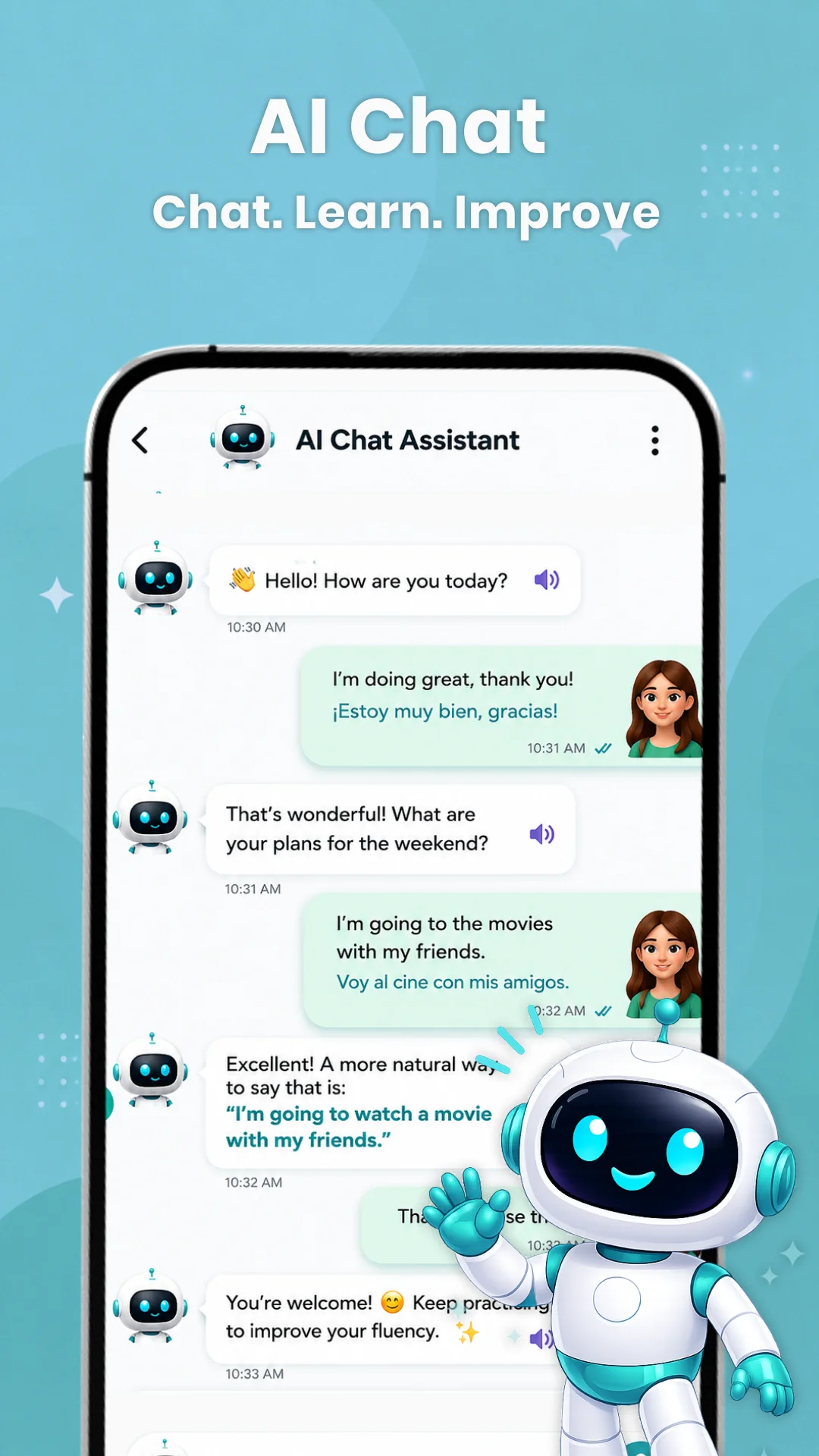 Langla: AI Language Tutor screenshot 3