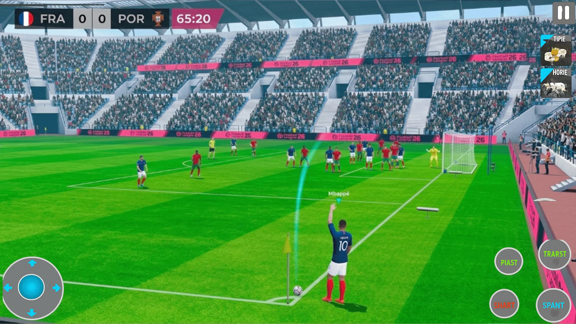لقطة شاشة 1 لـ League Match Football Game