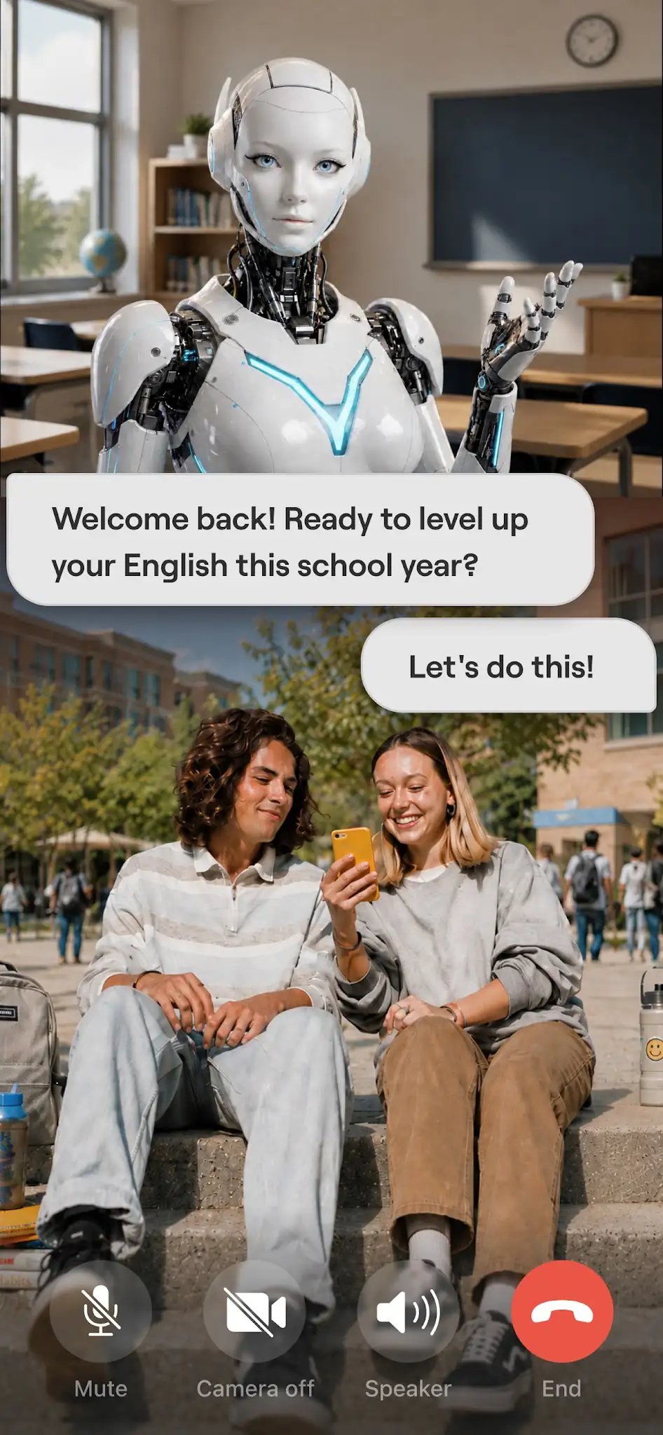 LunaSpeak: AI Speaking Coach скриншот 1