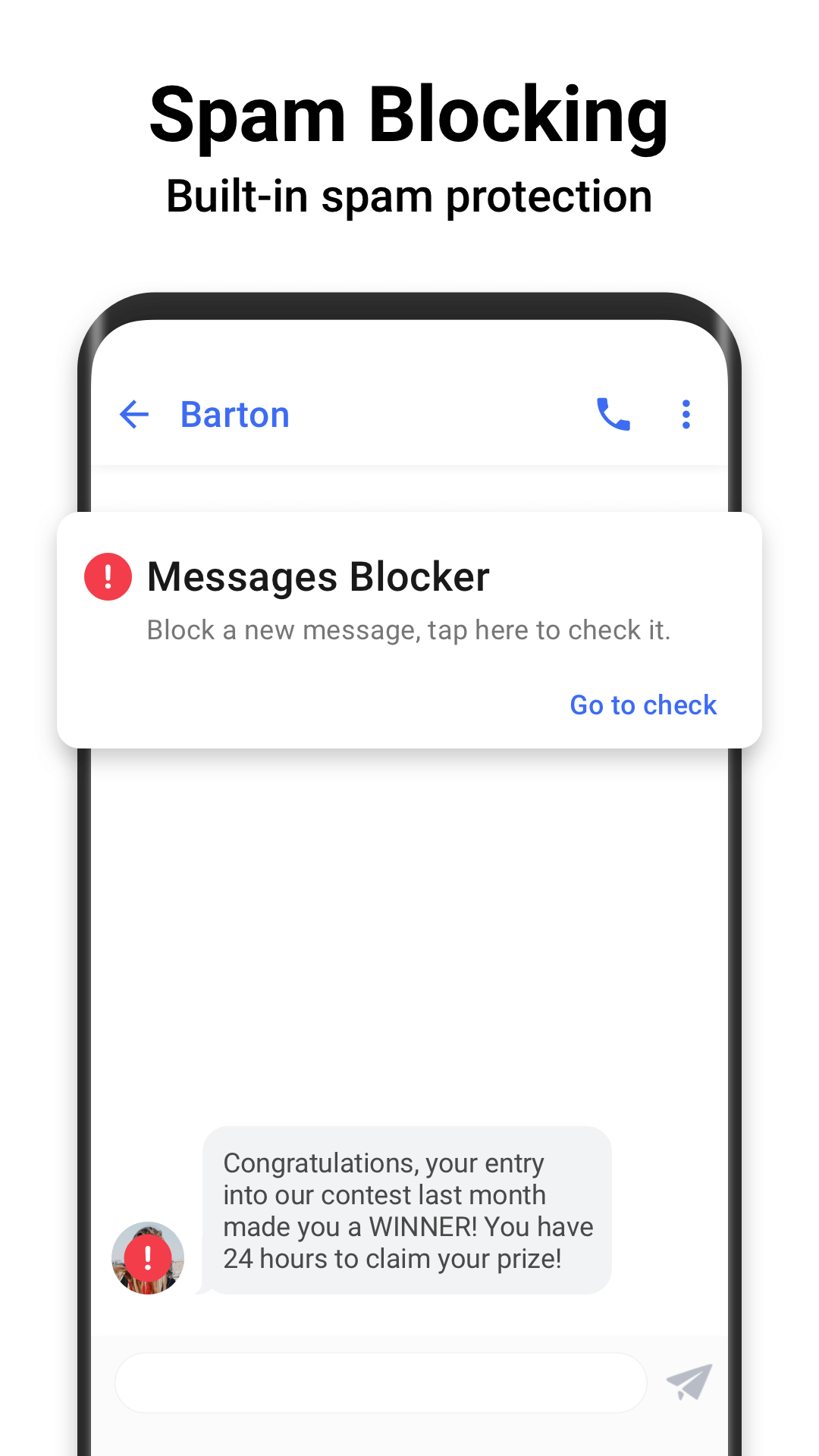 Capture d\'écran 8 de Messenger SMS - Text Messages