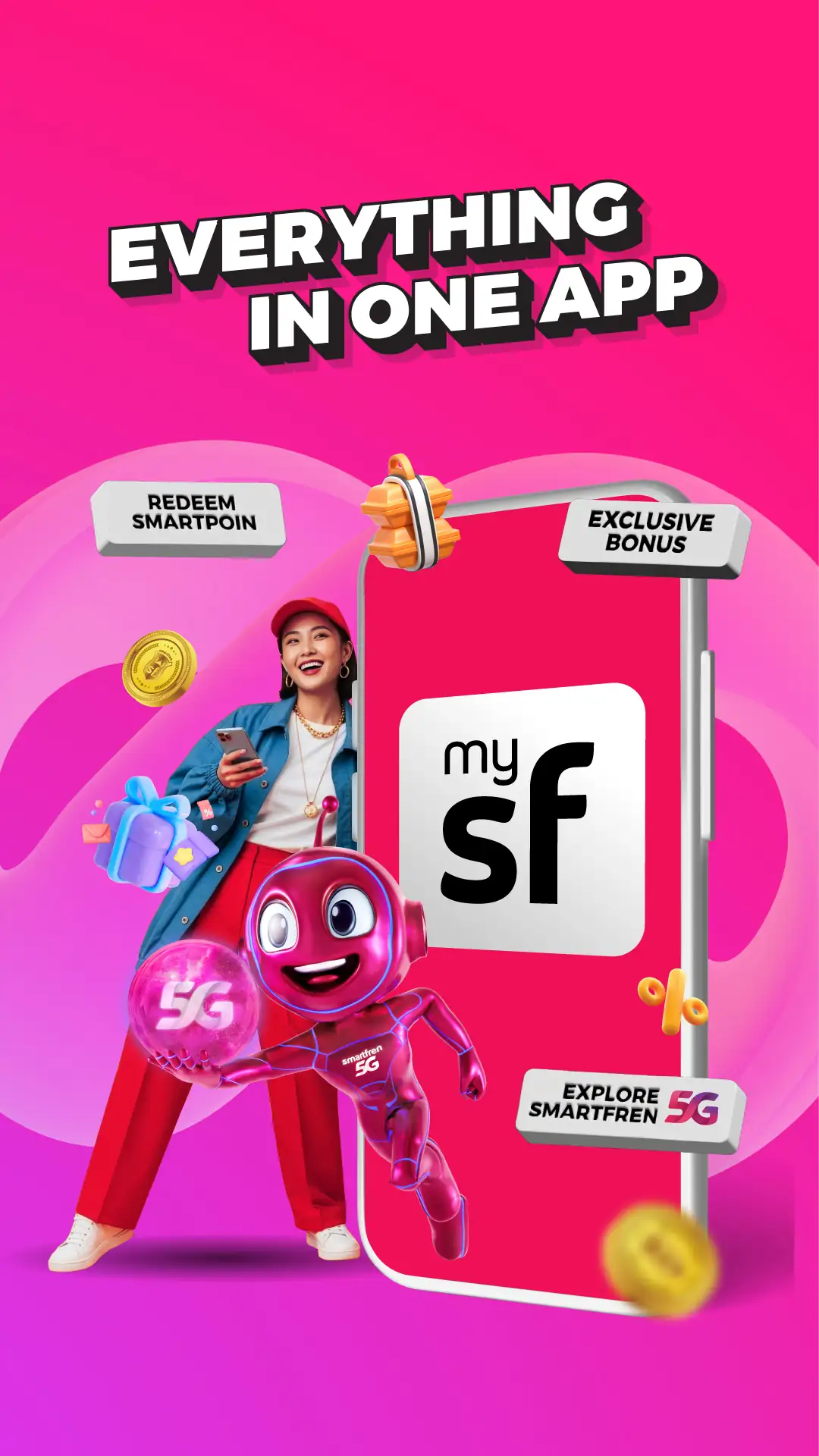mySF. For everything smartfren स्क्रीनशॉट 1