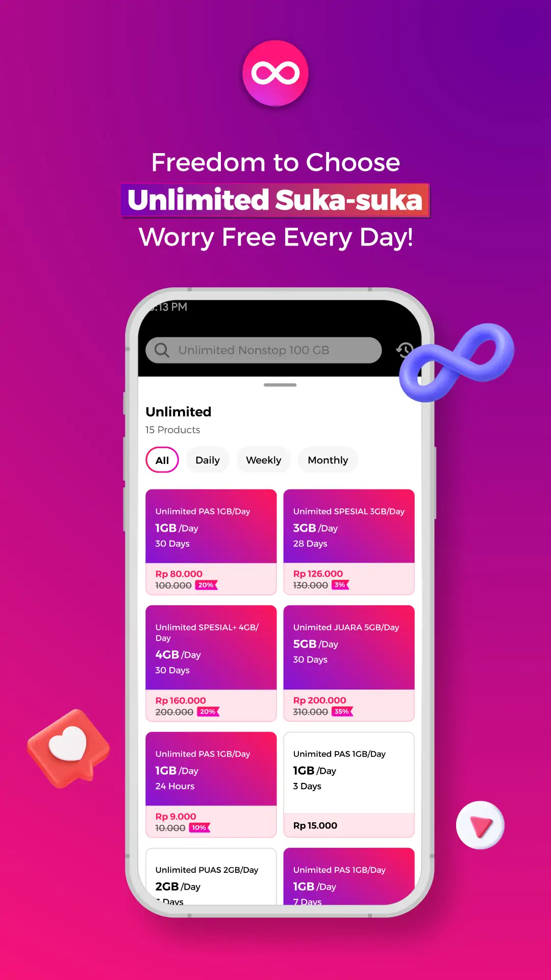 mySF. For everything smartfren स्क्रीनशॉट 2