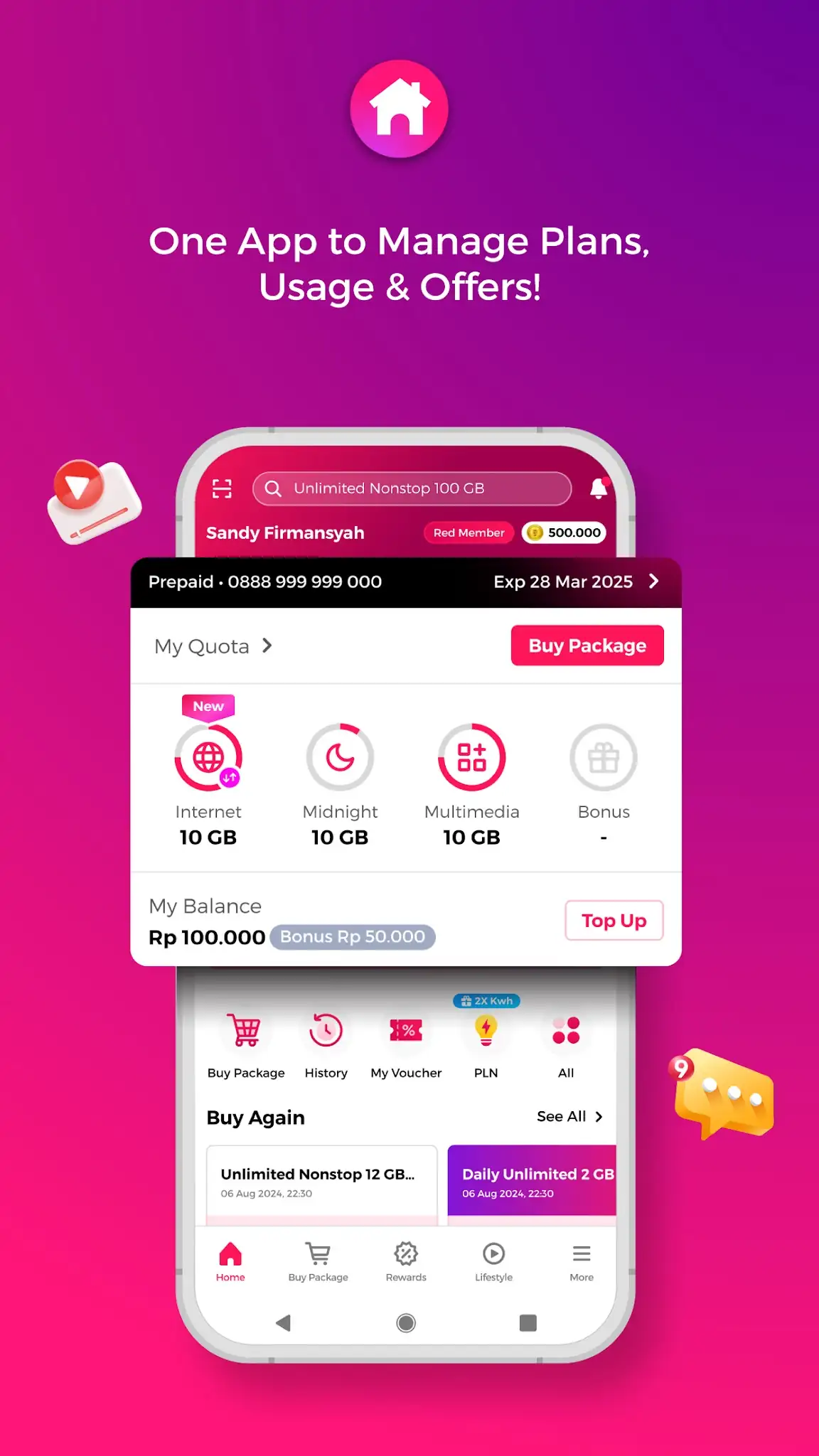 mySF. For everything smartfren स्क्रीनशॉट 4