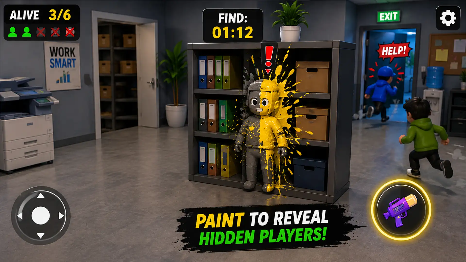 Paint Hide and Seek: Friends скриншот 5