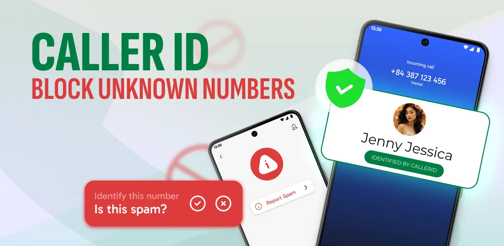 Phone Caller ID - Spam Blocker приложение обложка для Android