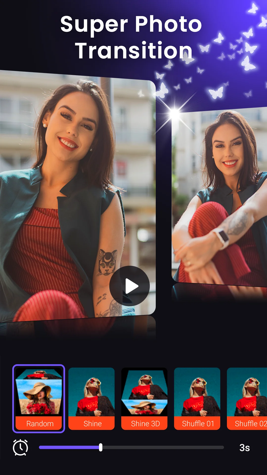 Photo video maker with music скриншот 2