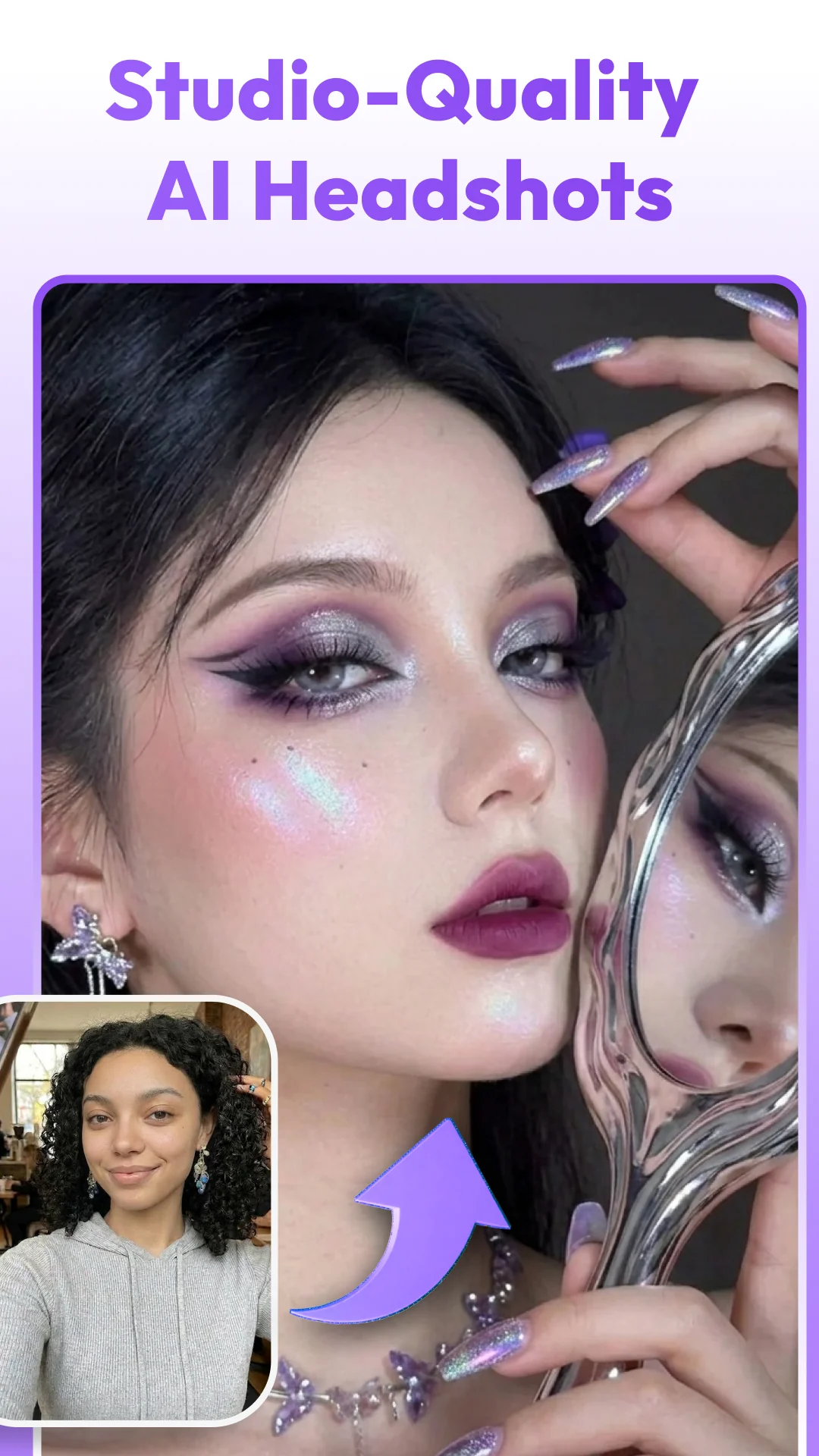 لقطة شاشة 1 لـ Piclux: AI Photo Studio