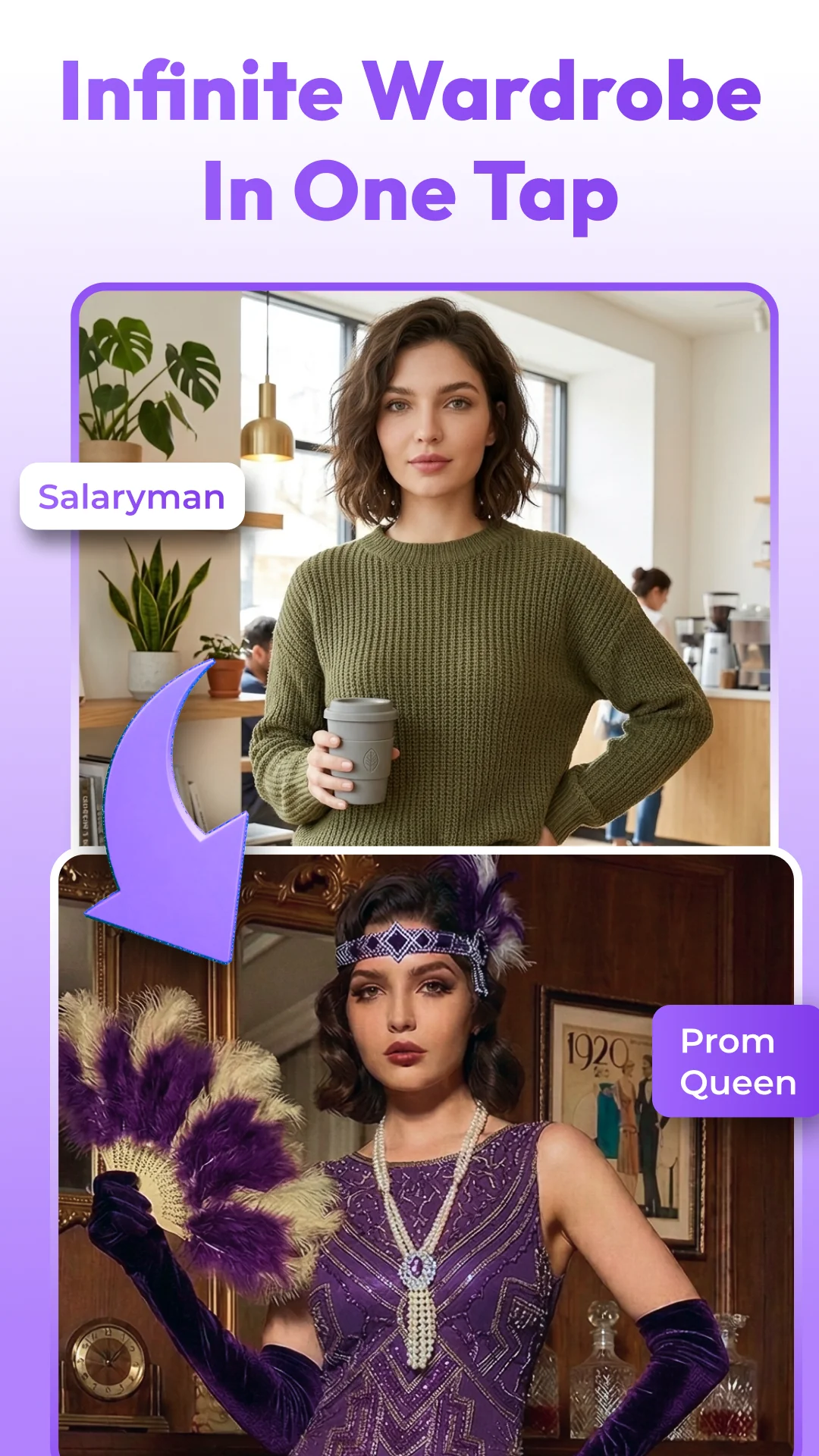 لقطة شاشة 3 لـ Piclux: AI Photo Studio