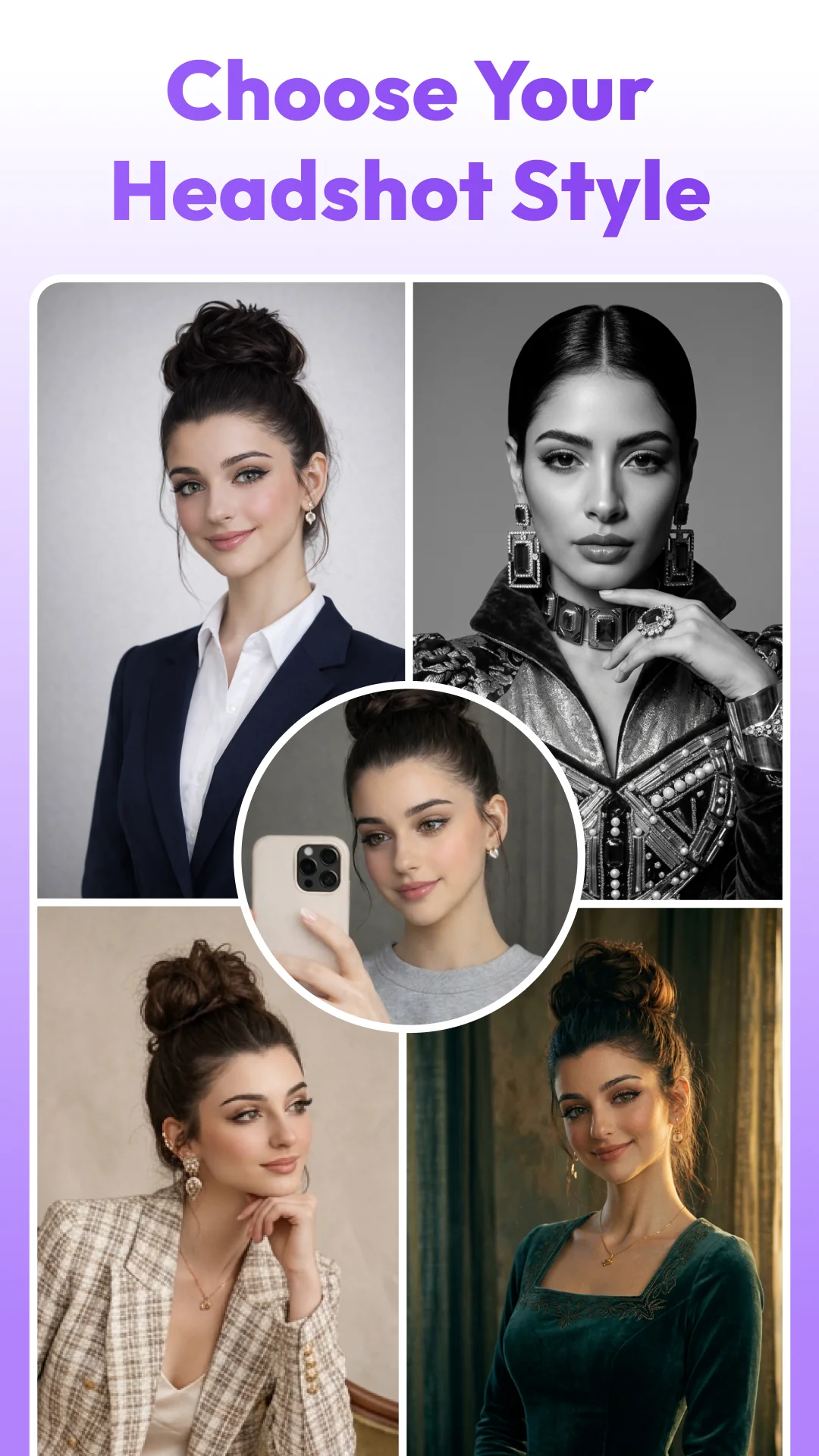 لقطة شاشة 5 لـ Piclux: AI Photo Studio
