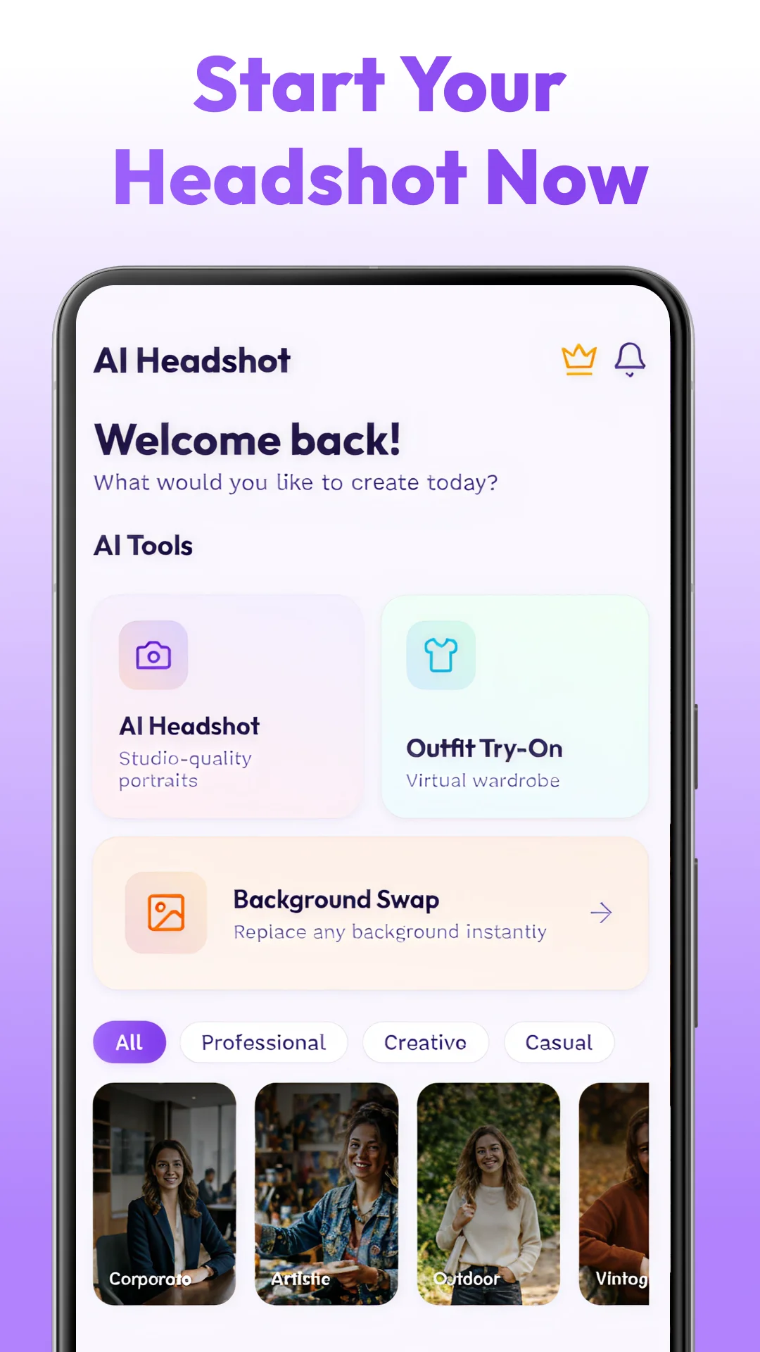 لقطة شاشة 7 لـ Piclux: AI Photo Studio
