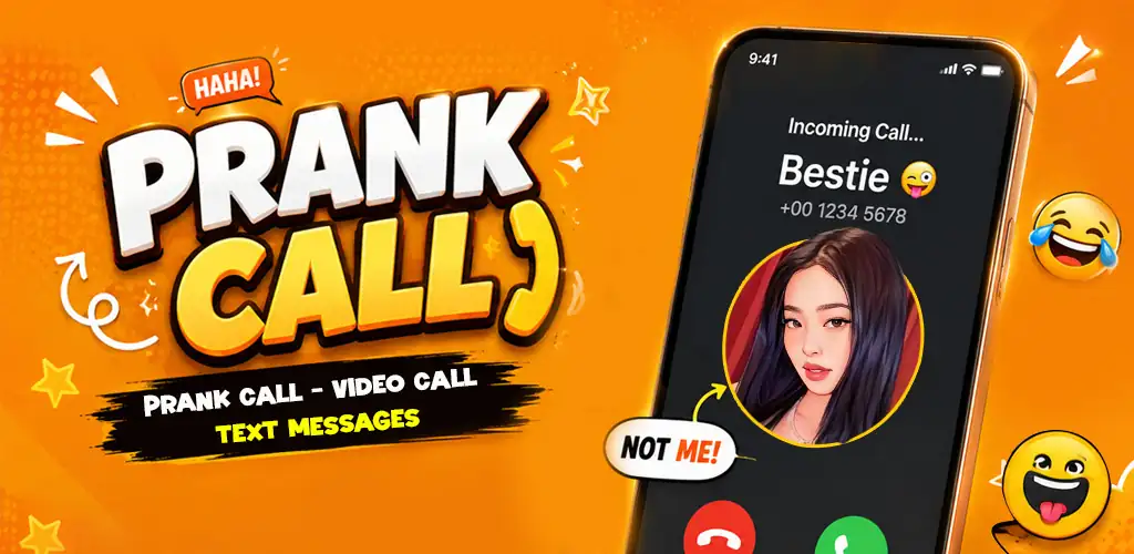 Пранк-звонок: Фейк видео приложение обложка для Android