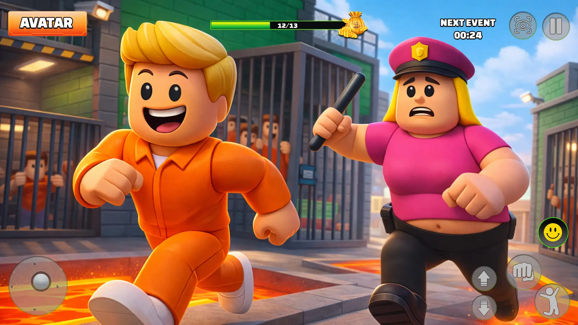 Prison Runner: Obby Game 3d скриншот 7