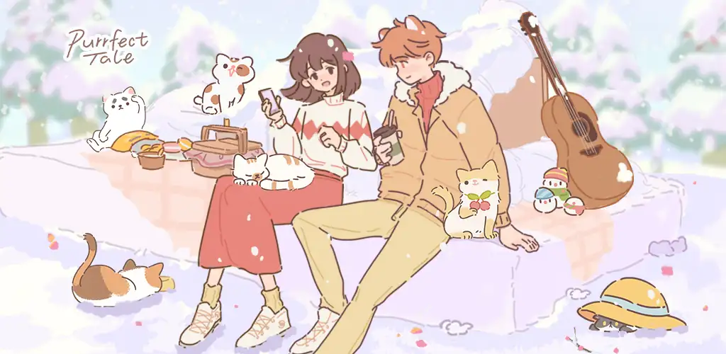 Purrfect Tale game cover art for Android