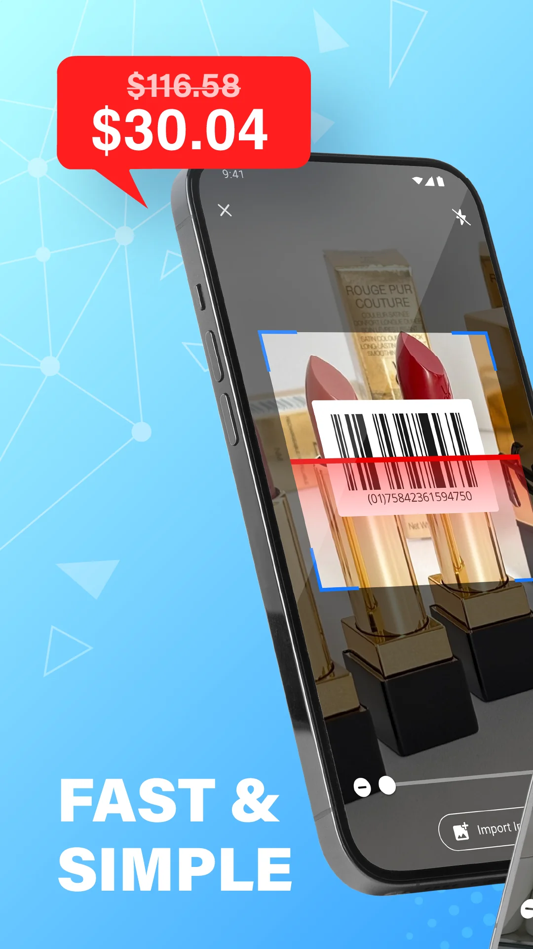 لقطة شاشة 1 لـ QR Code Scanner & QR Generator