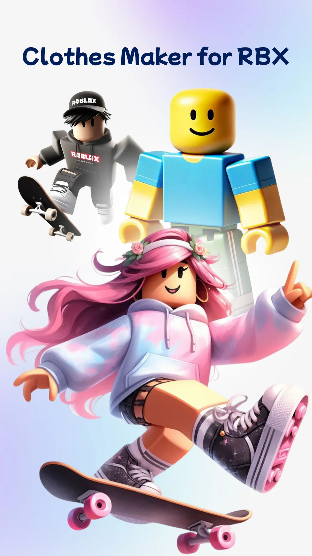 لقطة شاشة 1 لـ Rbx Clothes Maker: Skin Editor