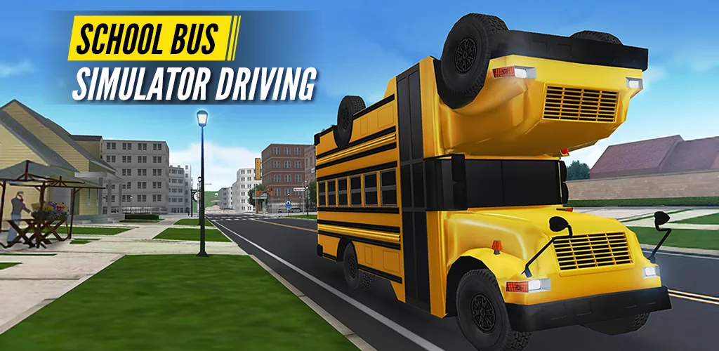 School Bus Simulator Driving game cover art for Android